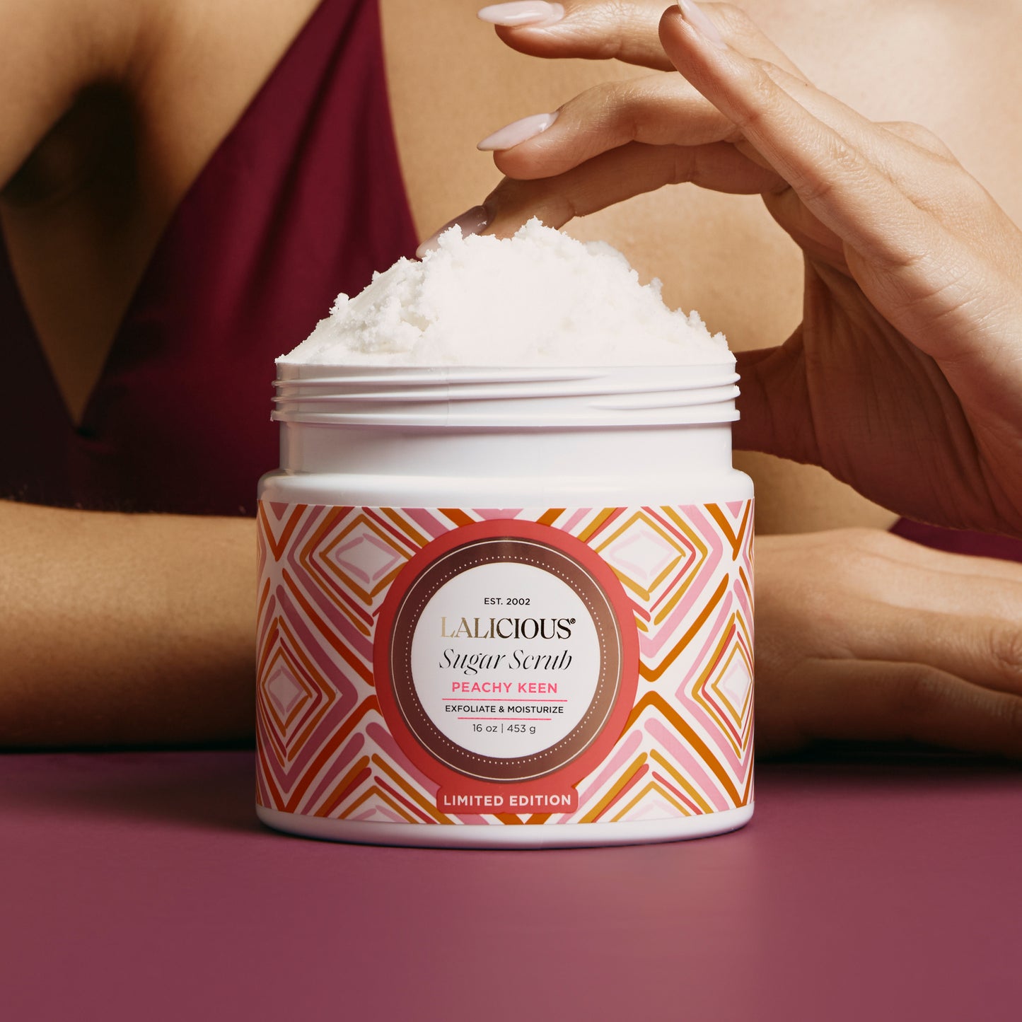 Lalicious Peachy Keen Body Scrub