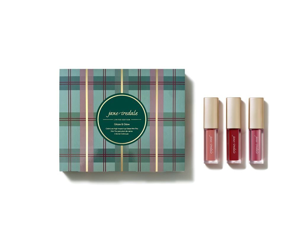 Jane Iredale - Glaze & Glow Colorluxe High Impact Lip Glaze Mini Trio