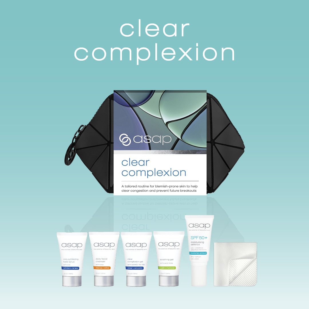 asap NEW PACKS - Clear complexion pack (value $312) 50ml x5