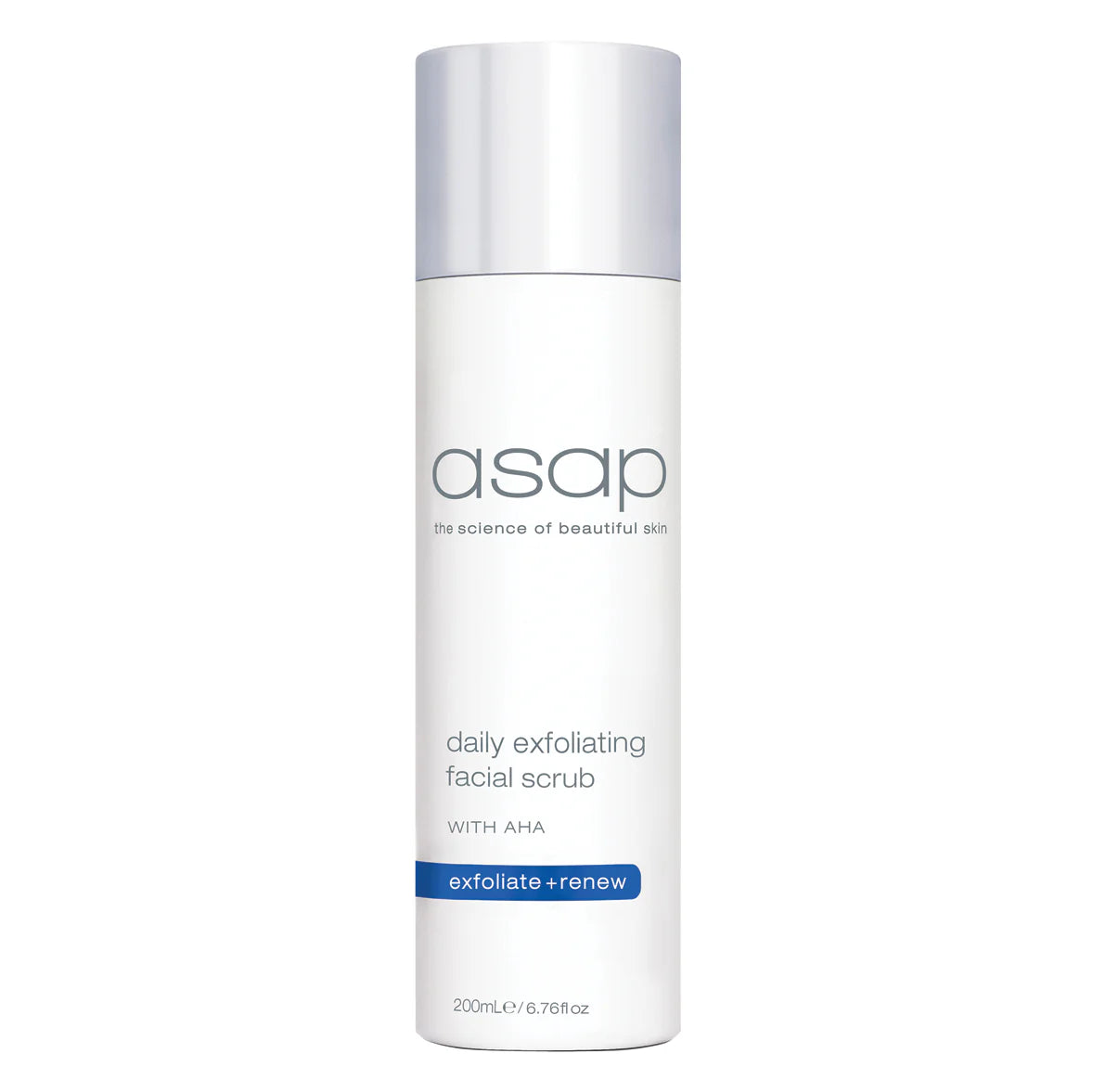 asap daily exfoliating facial scrub