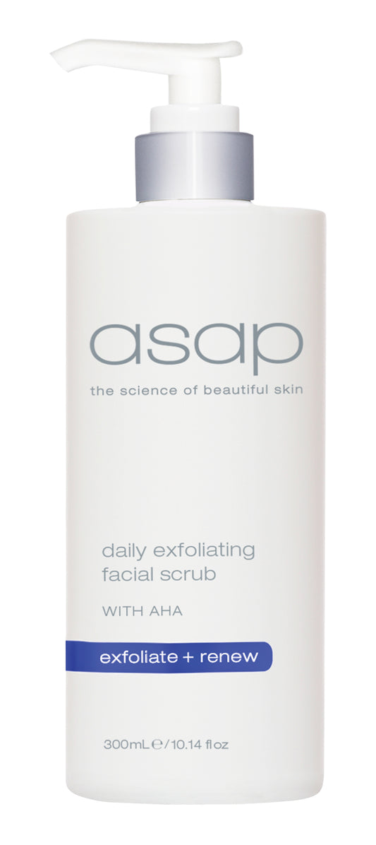 asap Limited Edition daily exfoliating facial scrub 300ml