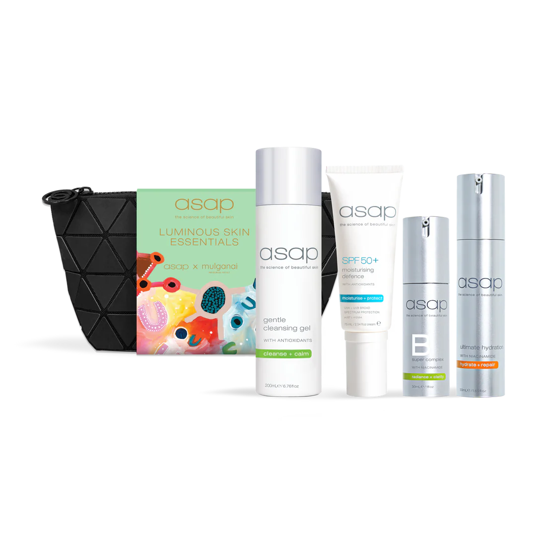 asap Christmas packs - Luminous Skin Essentials