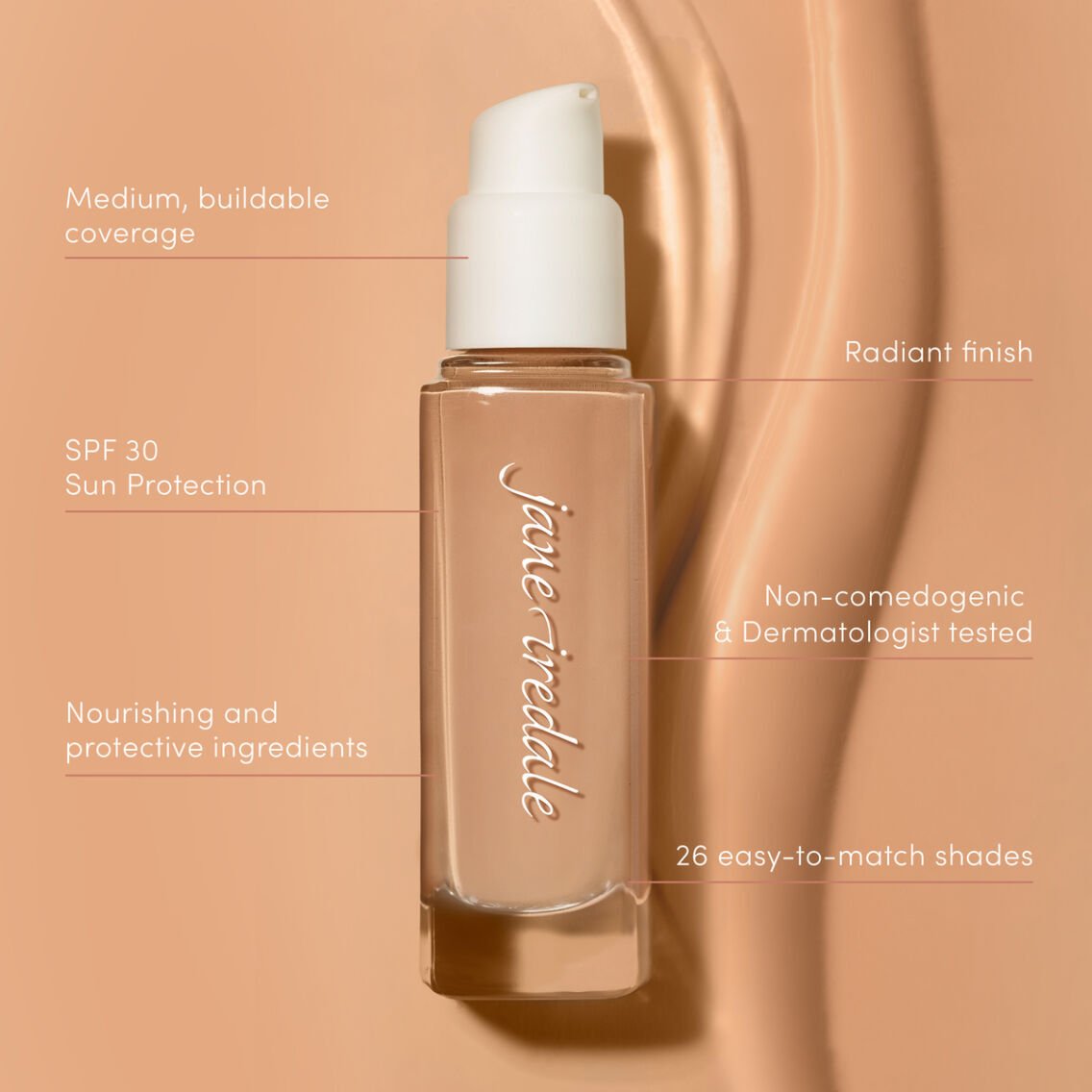 Jane Iredale - Skintuition SPF 30 Radiance-Boosting Liquid Foundation