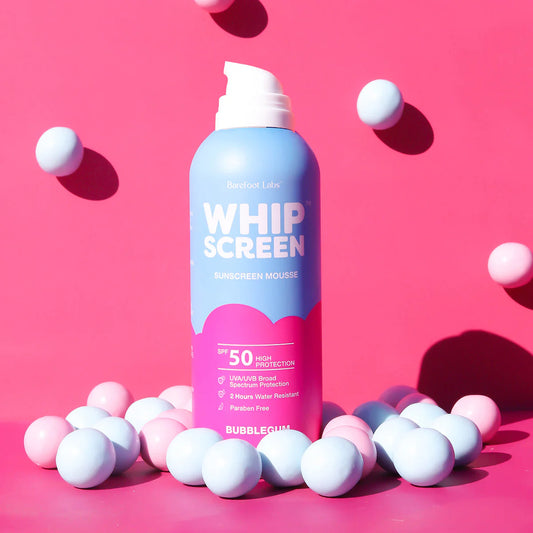 WHIPSCREEN™ SPF50 Sunscreen Mousse - Bubblegum