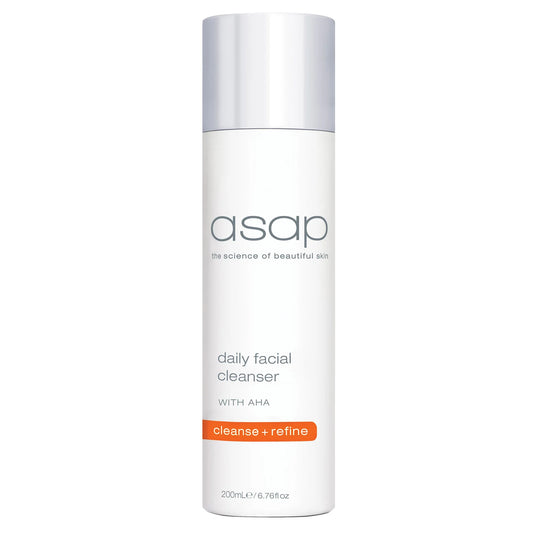 asap daily facial cleanser