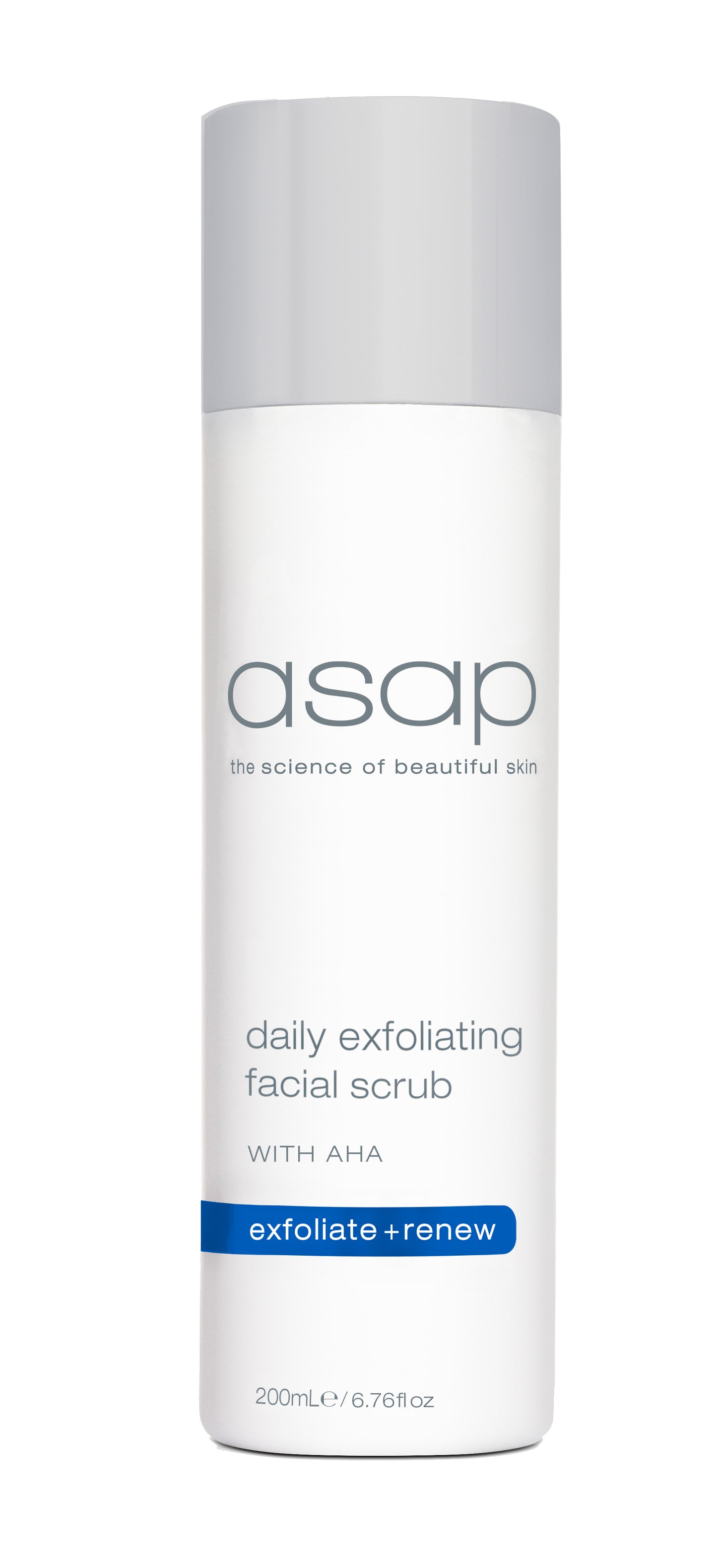 asap daily exfoliating facial scrub